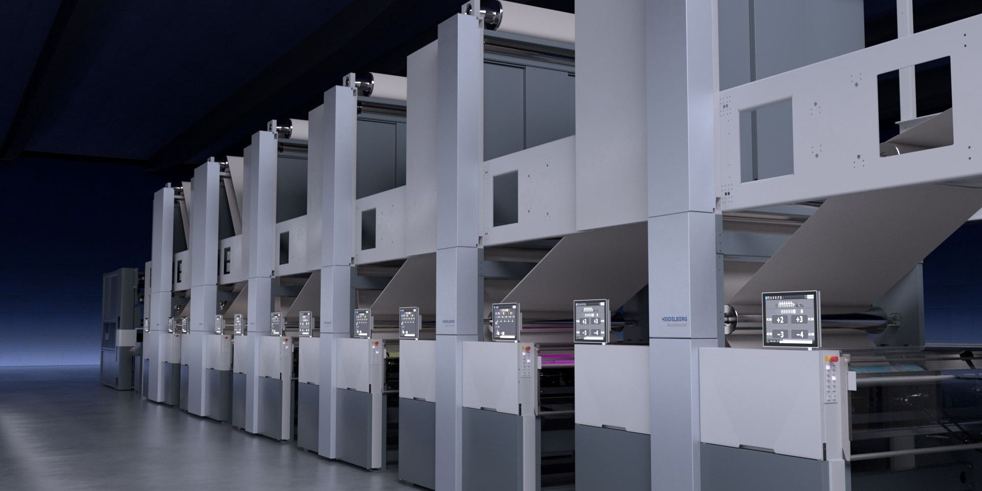 Heidelberger Boardmaster in factory